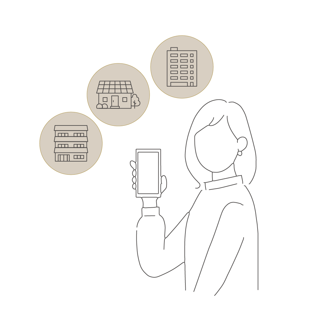 登録物件を追客･申込で２次利用したい